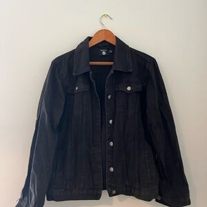 Boohoo Black Denim Jacket